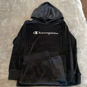 Girl Set Champions Velour Outfit for girl